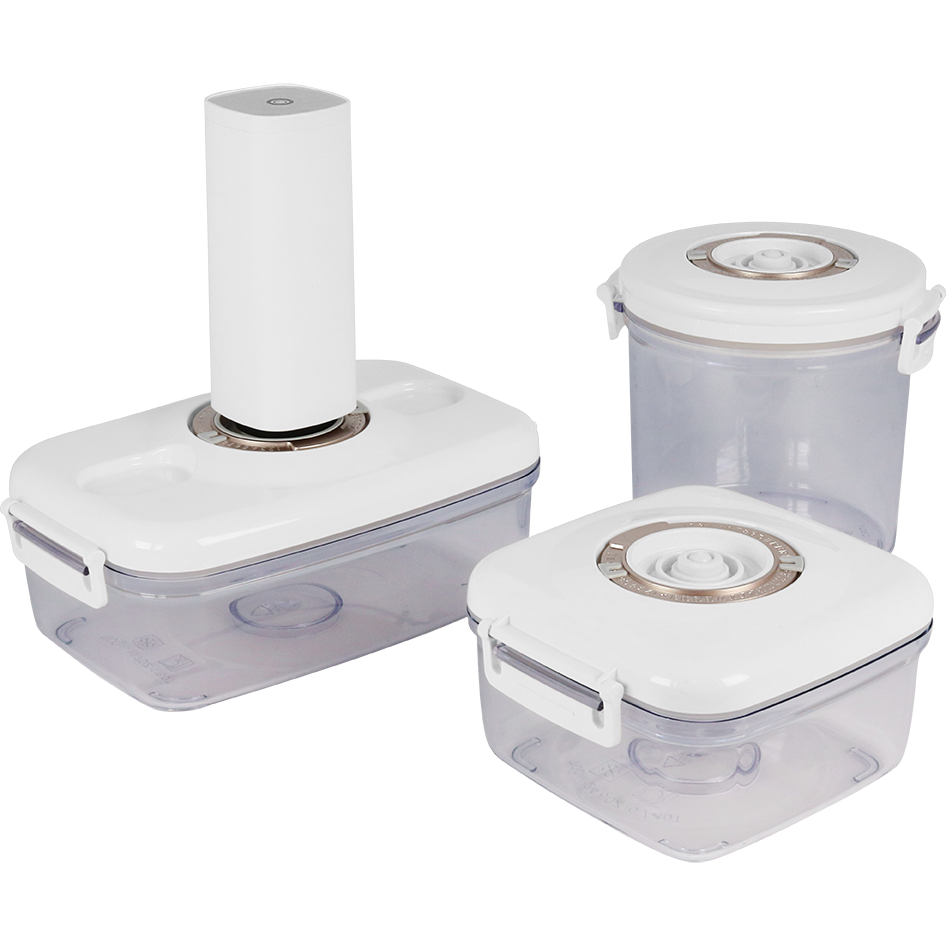 Vakuum-Behälter 3er-Set