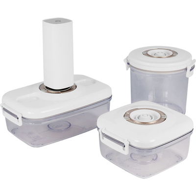 Vakuum-Behälter 3er-Set