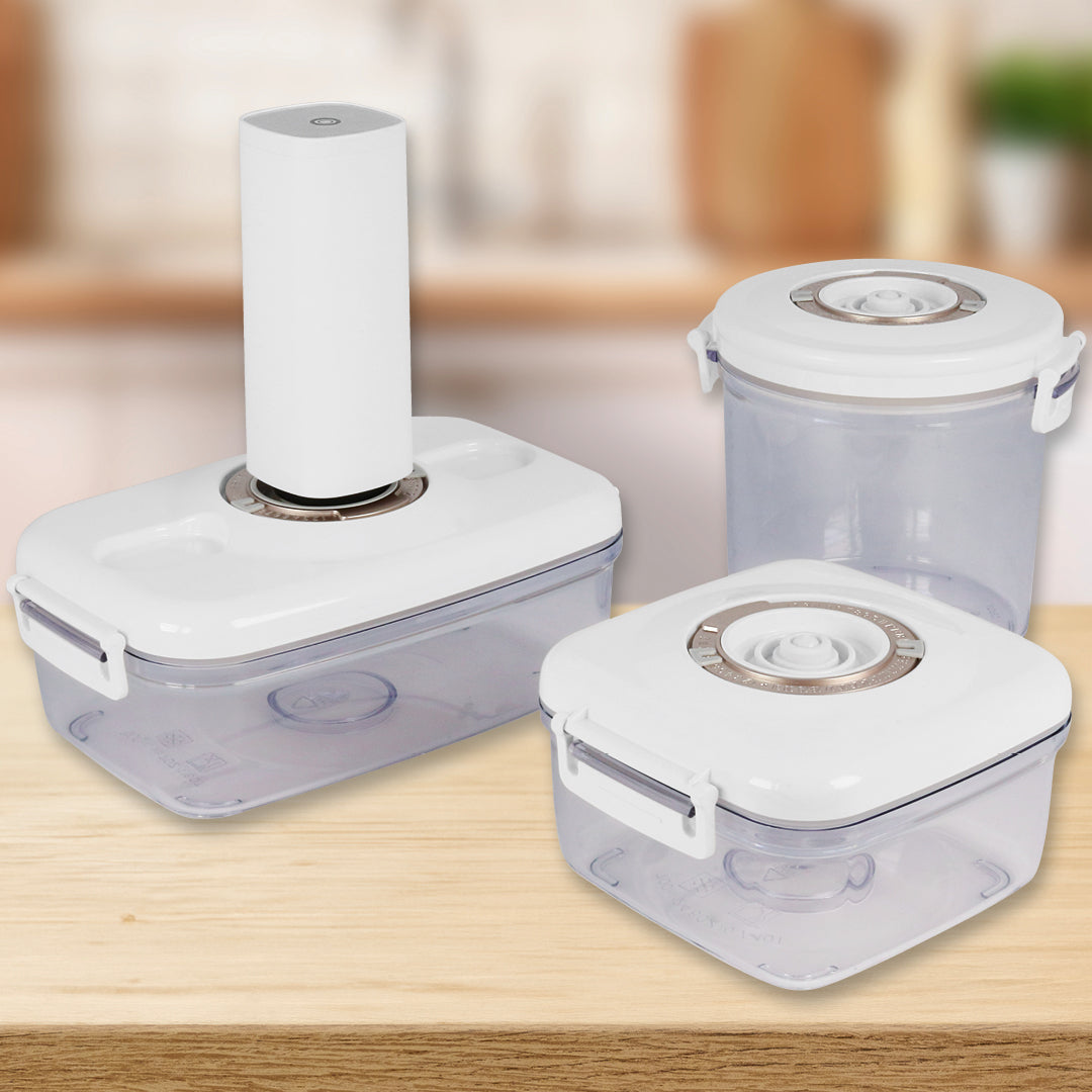 Vakuum-Behälter 3er-Set