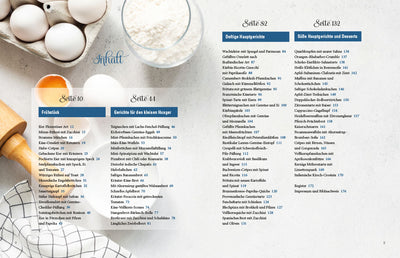 2er Set: Kochbuch "Mehl- und Eierspeisen" + Silikonschüssel