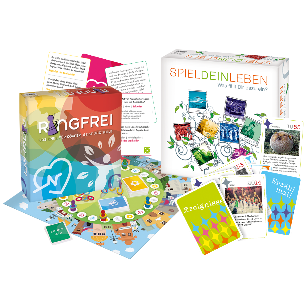 Spiele: Ringfrei + Spiel dein Leben (2er-Set)