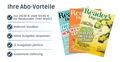»Reader's Digest« Kennenlern-Abonnement