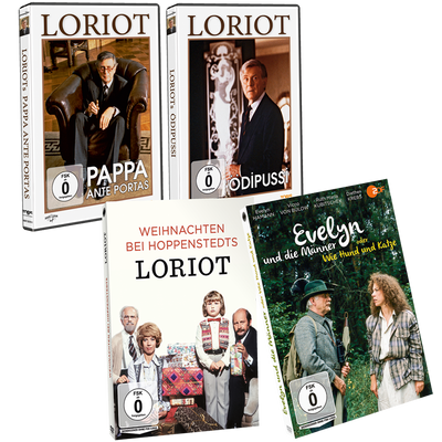 Loriot und Evelyn Hamann: PAPPA ANTE PORTAS, ÖDIPUSSI, Weihnachten bei den Hoppenstedts, Evelyn und die Männer