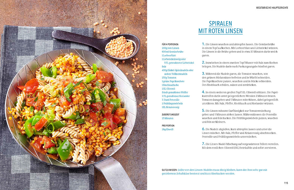 Proteinreiche Power-Küche