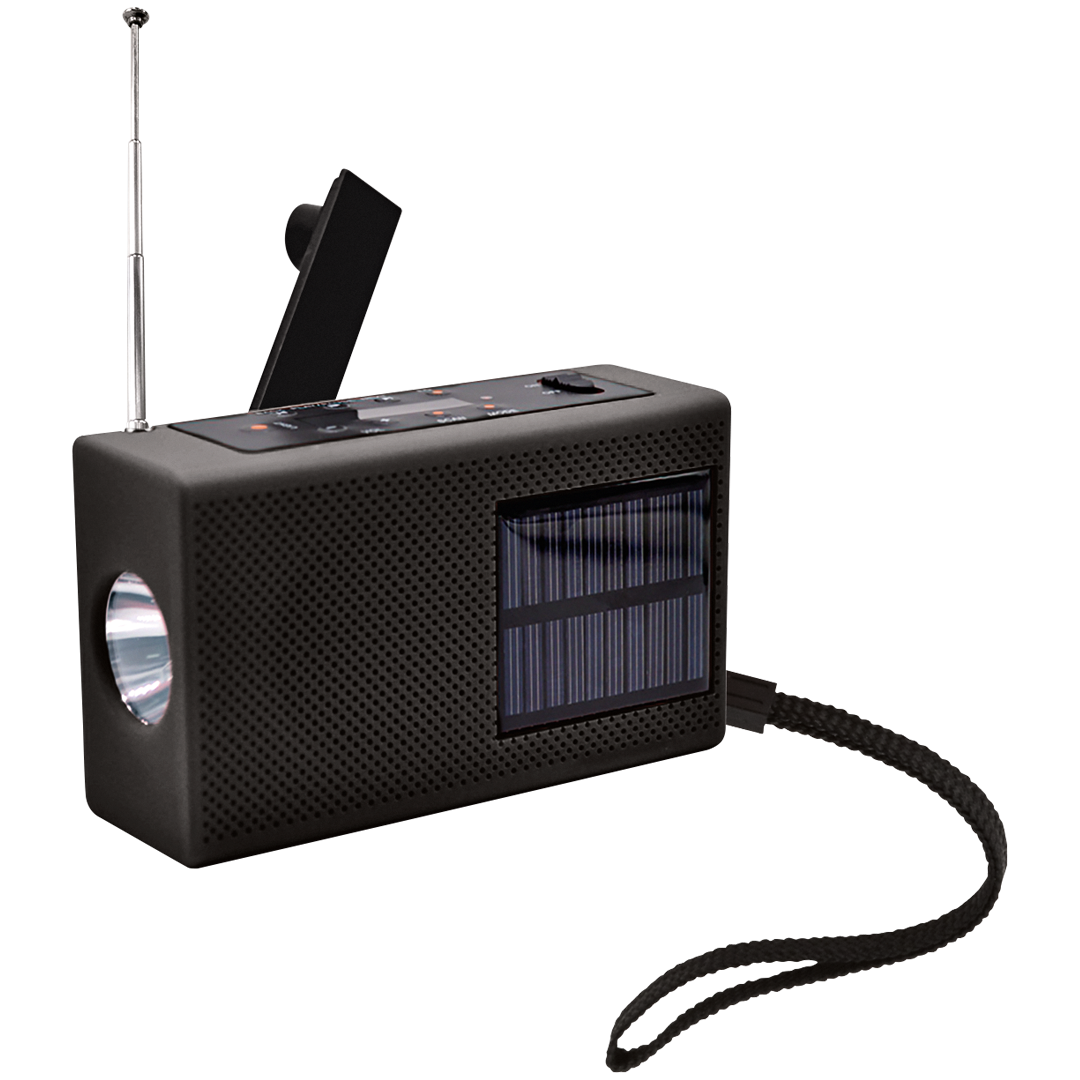 Solar-Radio mit Kurbel