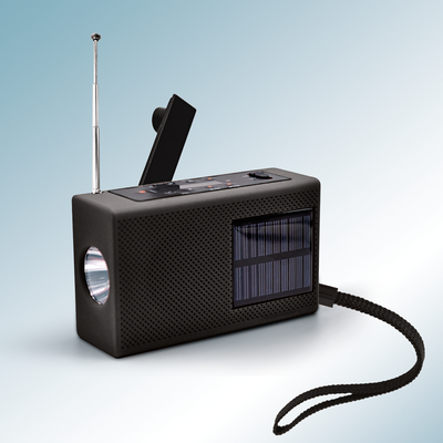 Solar-Radio mit Kurbel