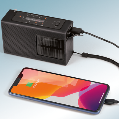 Solar-Radio mit Kurbel