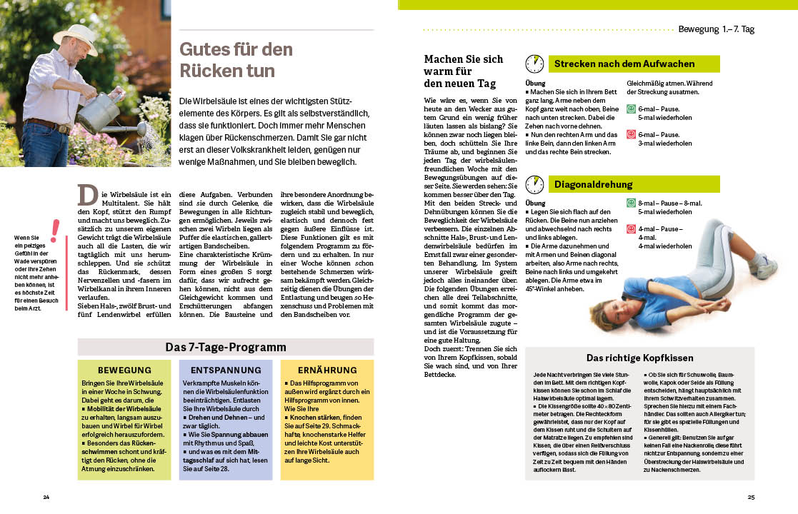 Täglich 15 Minuten für meine Gesundheit
