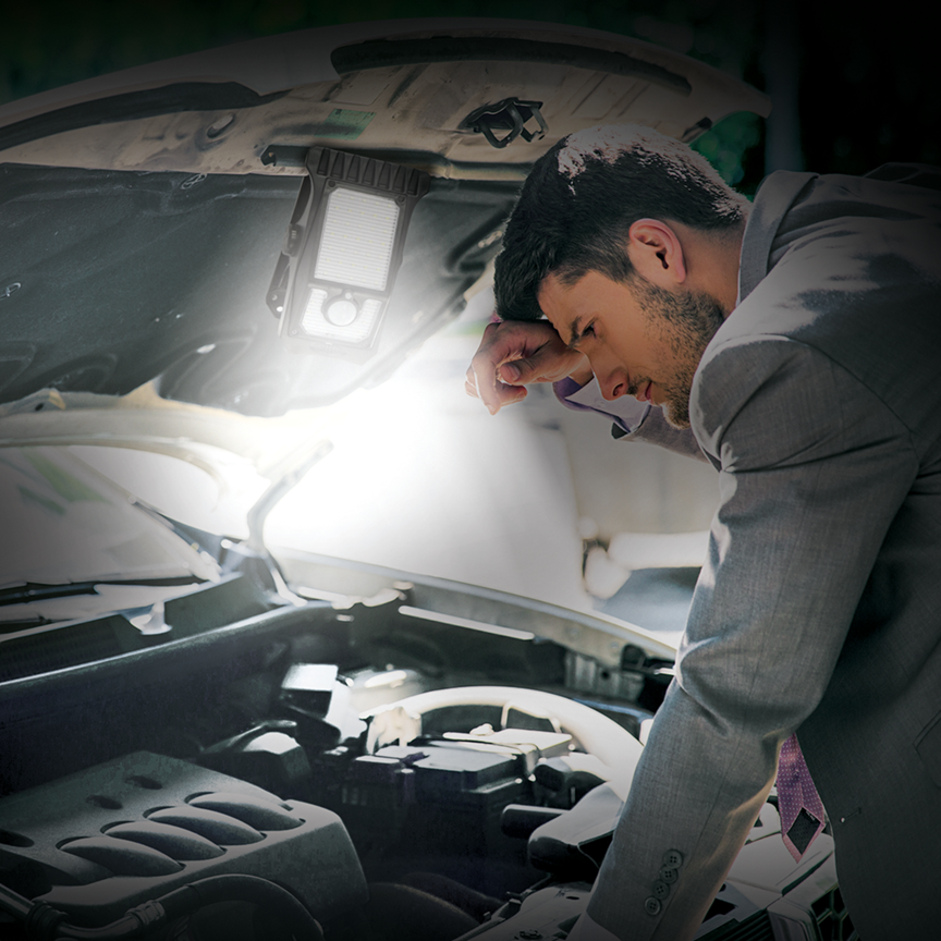 Solar Sensor-Clip LED-Lichter (2er-Set)