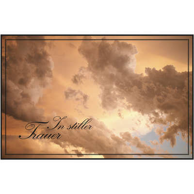 Trauerkarten-Set mit Buch