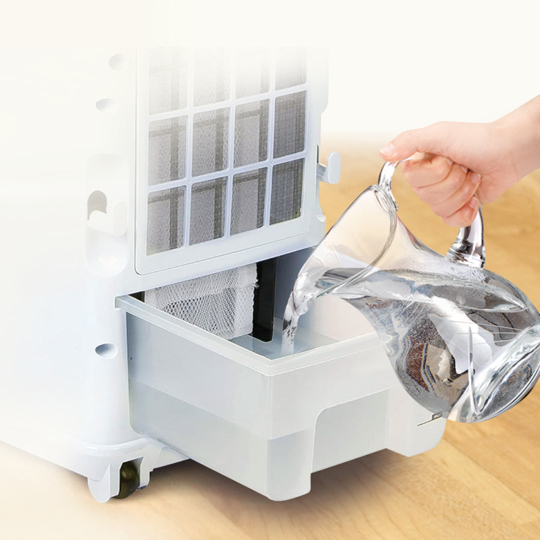 Mobiler 3-in-1 Luftkühler, Ventilator & Luftbefeuchter