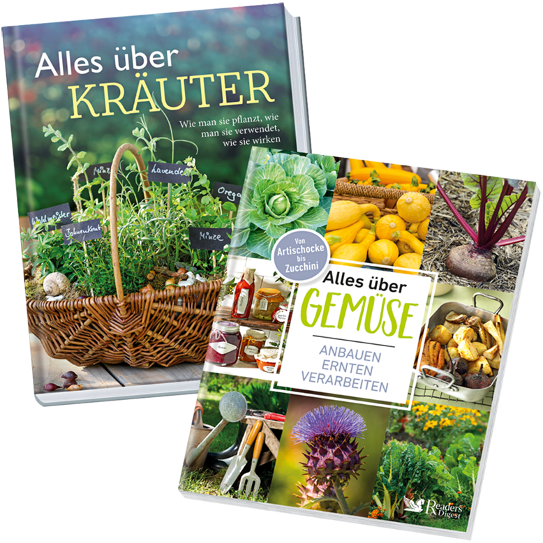2er-Set: Alles über Gemüse + Alles über Kräuter