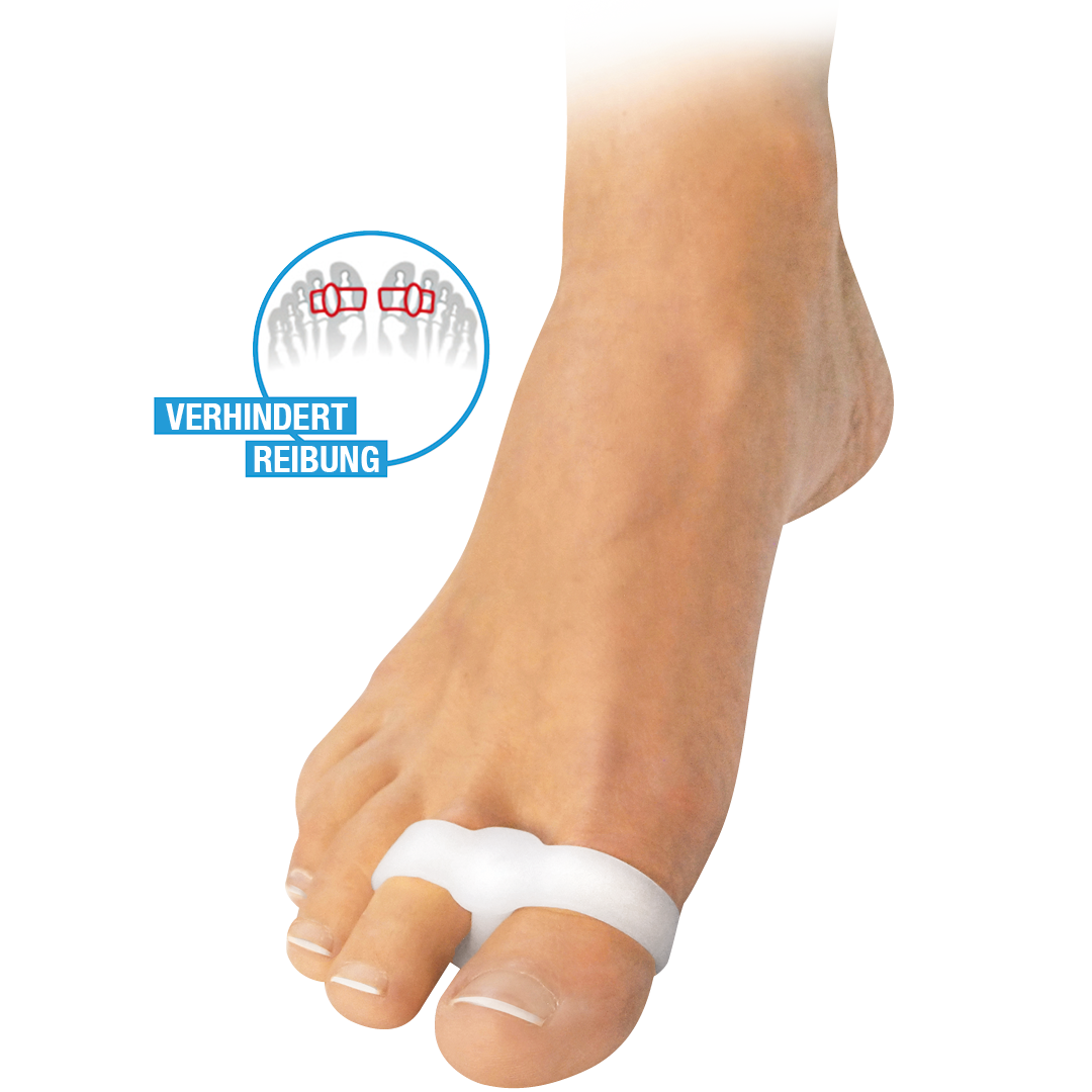 Set Gel Doppelring 2er Set/Hallux Balsam