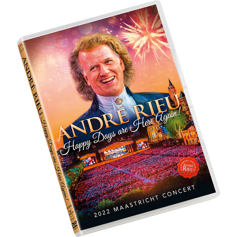 DVD Set -  André Rieu - Happy Days + Welcome To My World