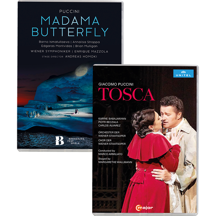DVD Set Klassik von  Puccini  Butterfly & Tosca