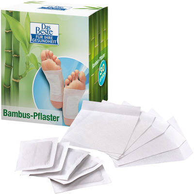 Bambus-Fußentschlackungspflaster