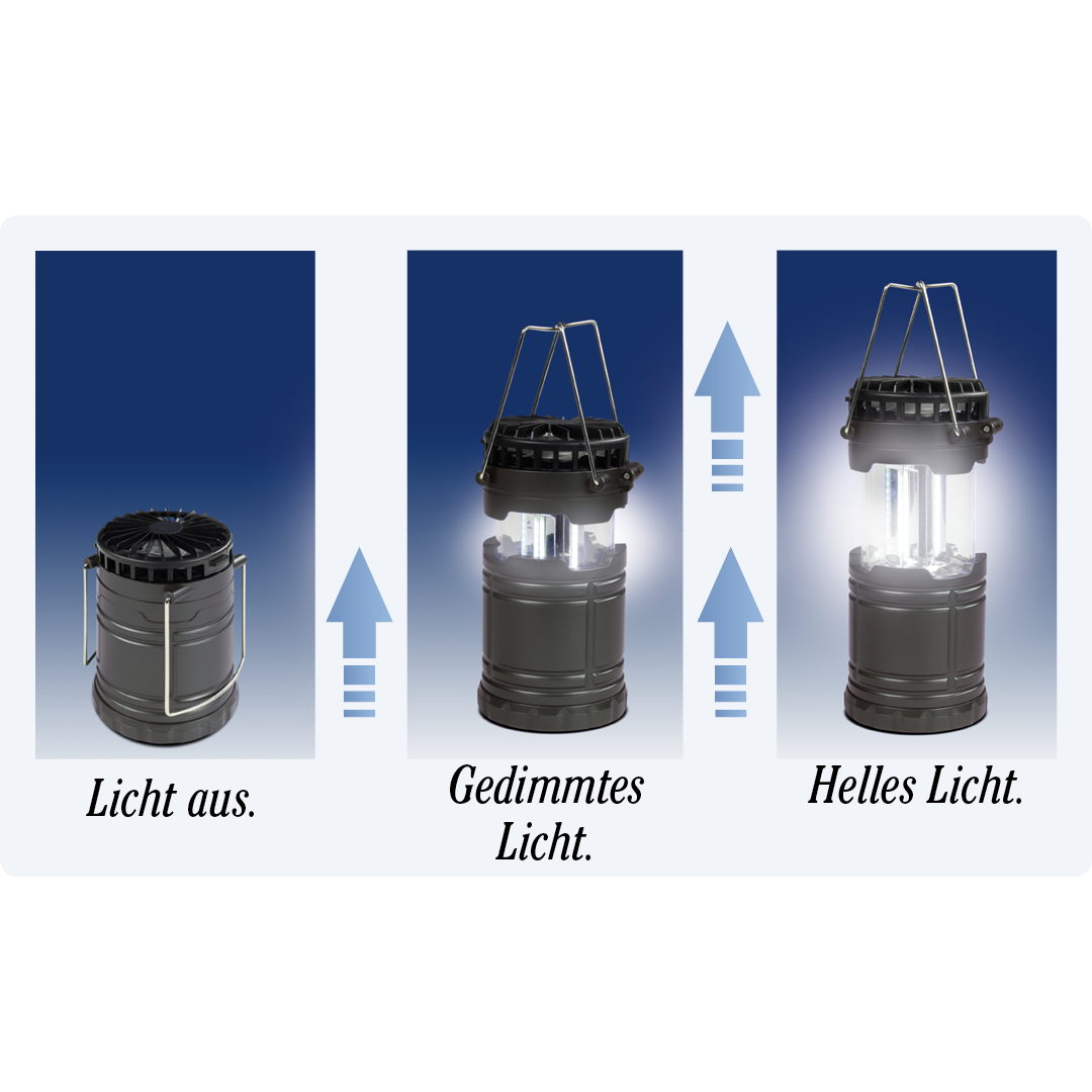Mobiler Ventilator mit Licht