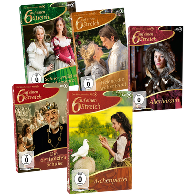 Grimms Märchen II: Schneeweißchen und Rosenrot, Helene die wahre Braut, Allerleirauh, Die zertanzten Schuhe, Aschenputtel