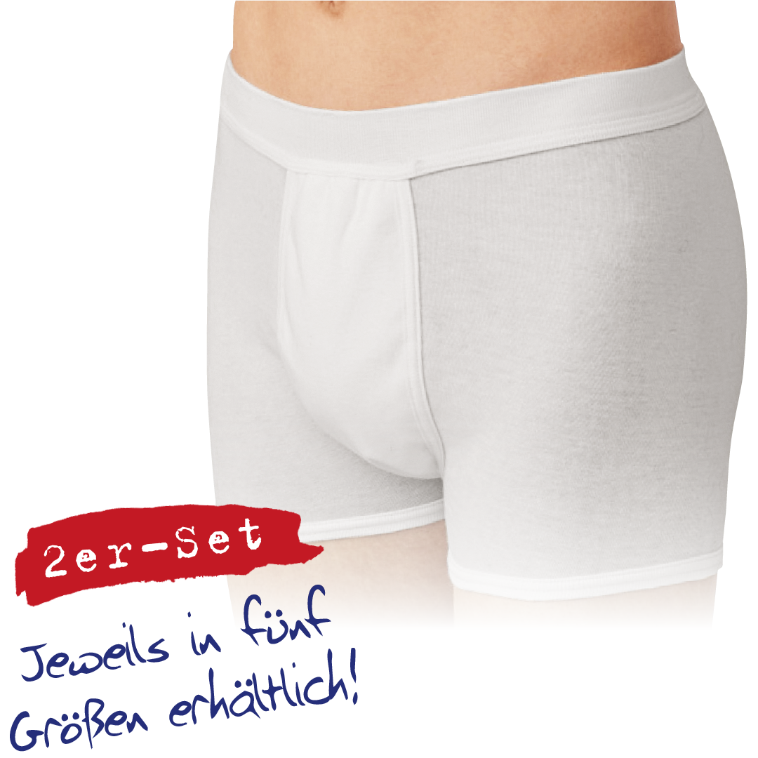 Herren-Inkontinenzslip 2er-Set