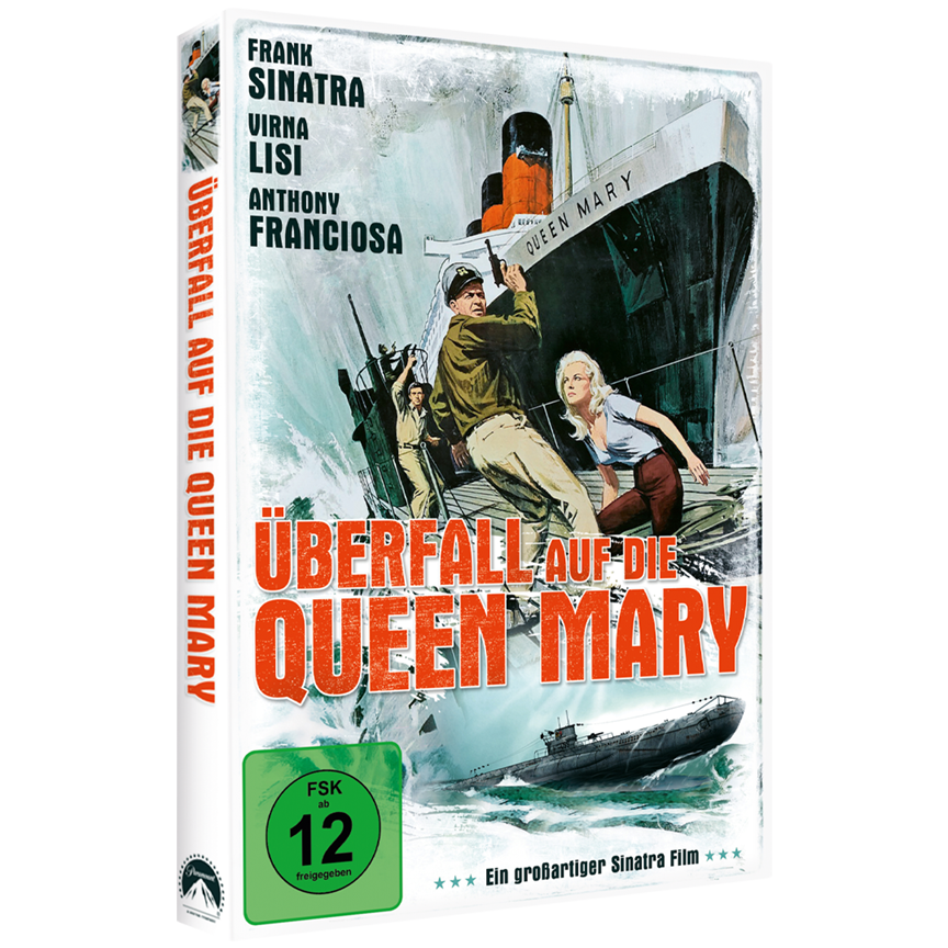 U-Boot Krieg im Atlantik (BBC-Doku) / U-Boot in Not + Überfall auf Queen Mary (Spielfilme)