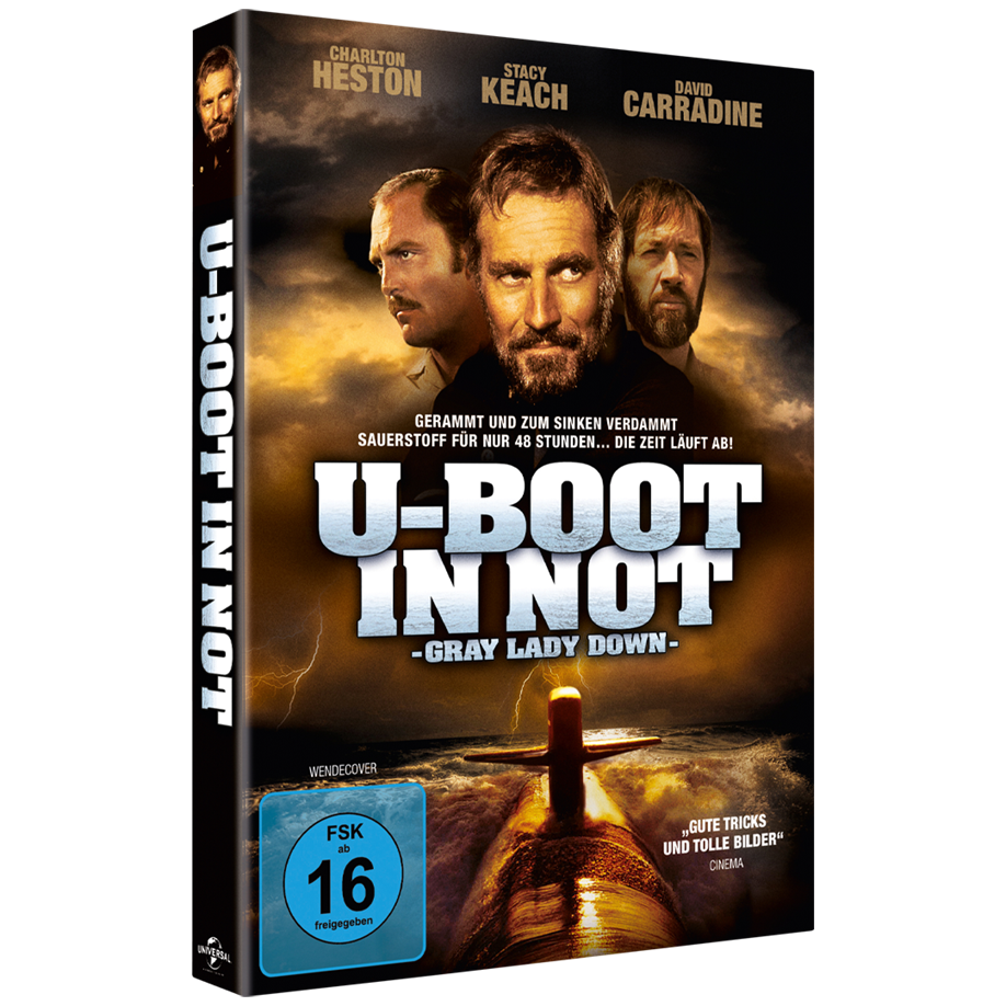 U-Boot Krieg im Atlantik (BBC-Doku) / U-Boot in Not + Überfall auf Queen Mary (Spielfilme)