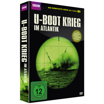 U-Boot Krieg im Atlantik (BBC-Doku) / U-Boot in Not + Überfall auf Queen Mary (Spielfilme)