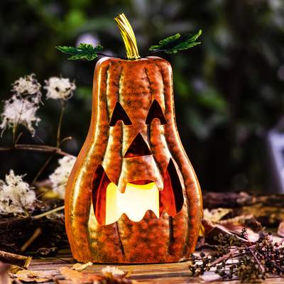 LED Outdoor Dekokürbis »Ghost«