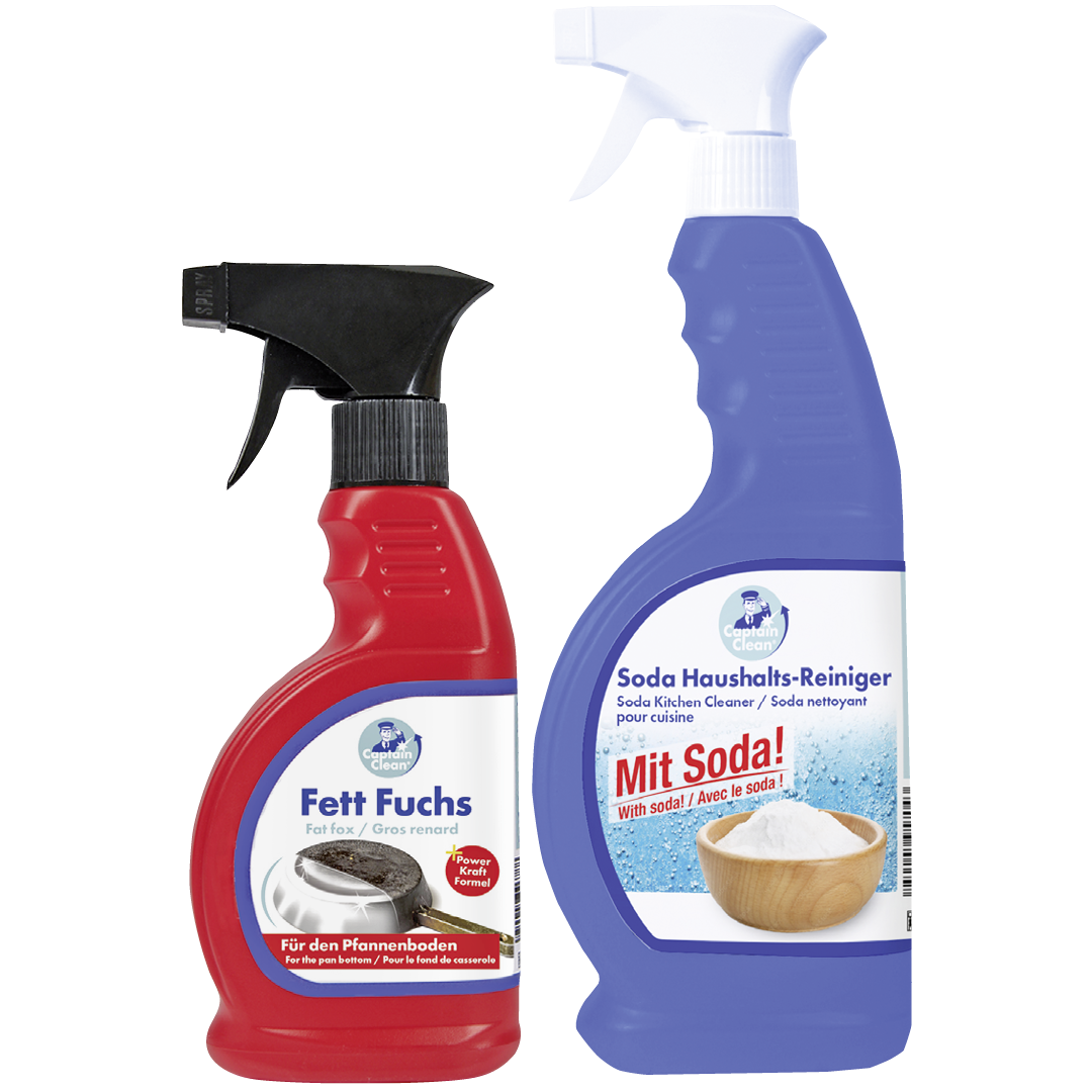 »Captain Clean« Anti-Fett Set