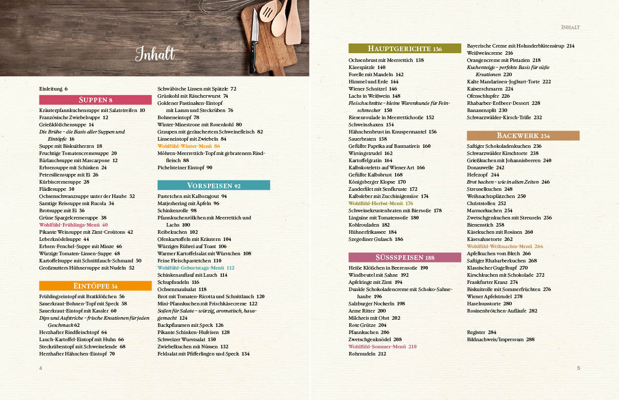 Wohlfühlküche für die Seele