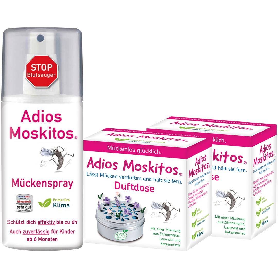 Adios Moskitos 3er Set
