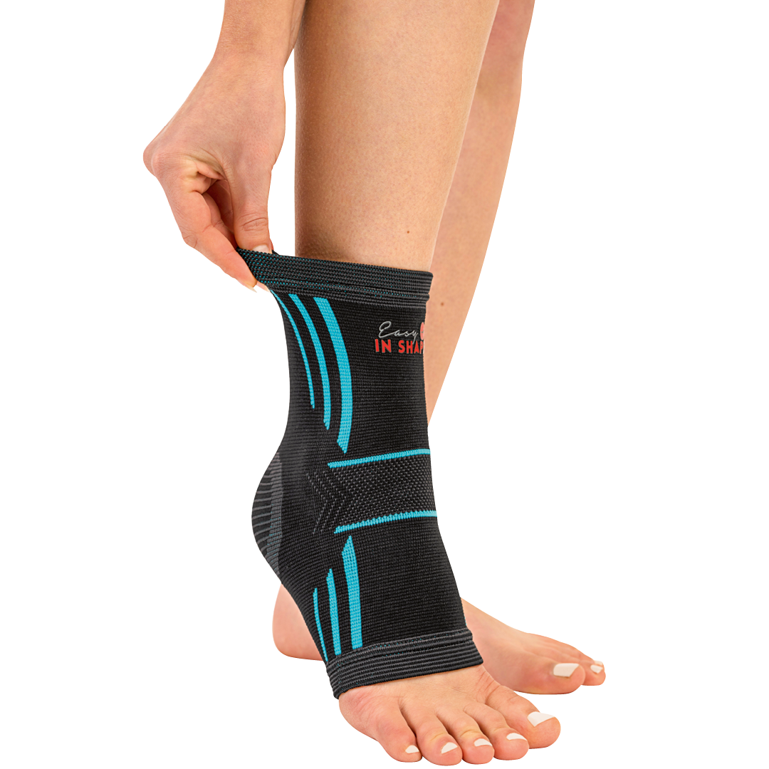 »Easy in Shape« elastische Knöchelbandage (2er Set)