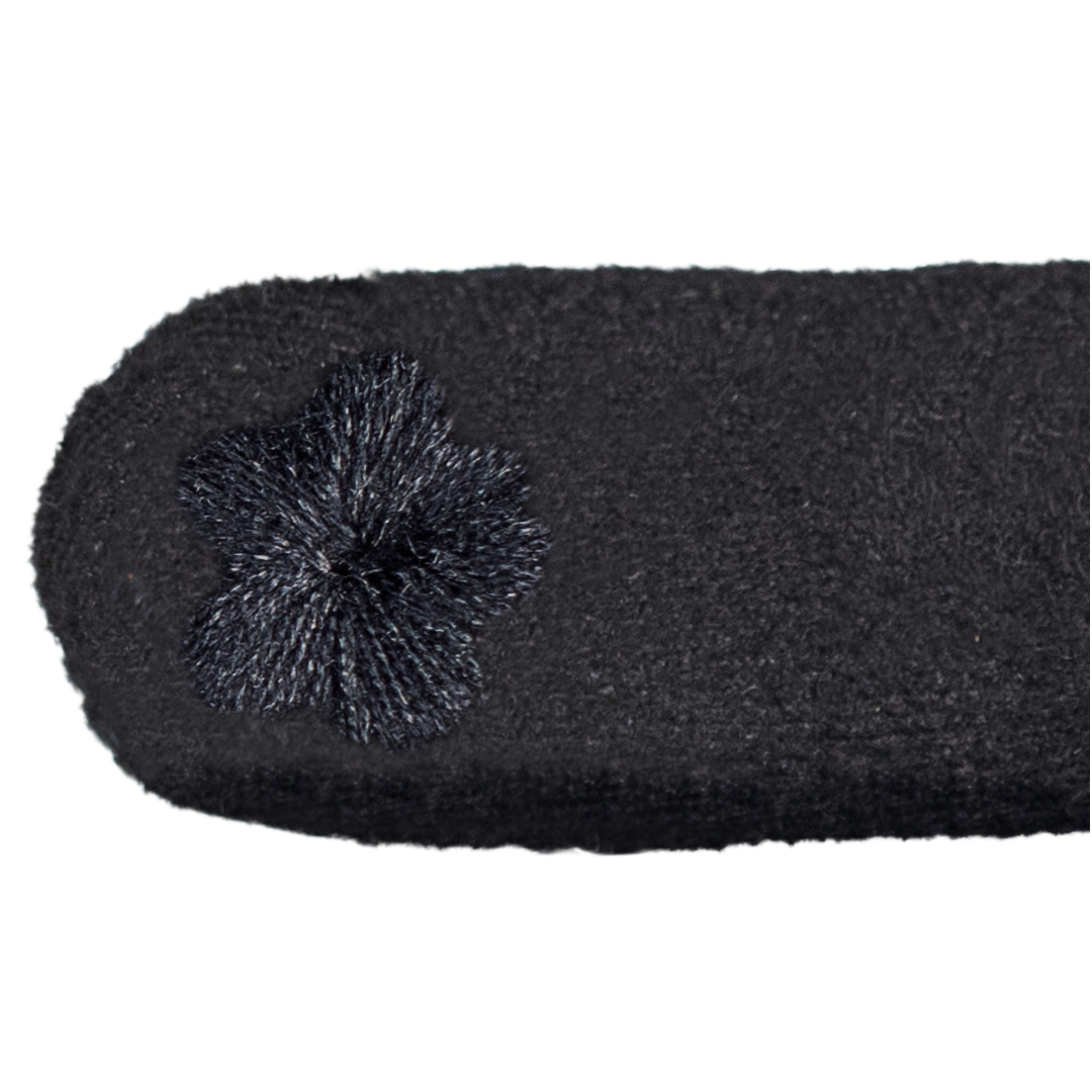 Handschuhe mit Hahnentrittmuster