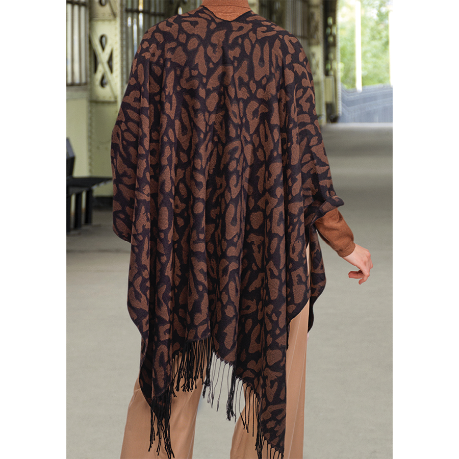 Poncho mit Tiermotiv