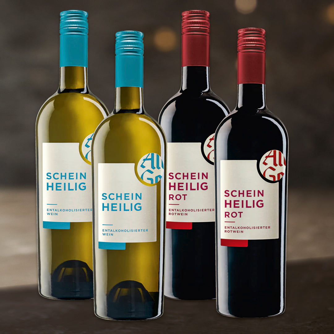 Scheinheilig rot/weiß (4er-Set)