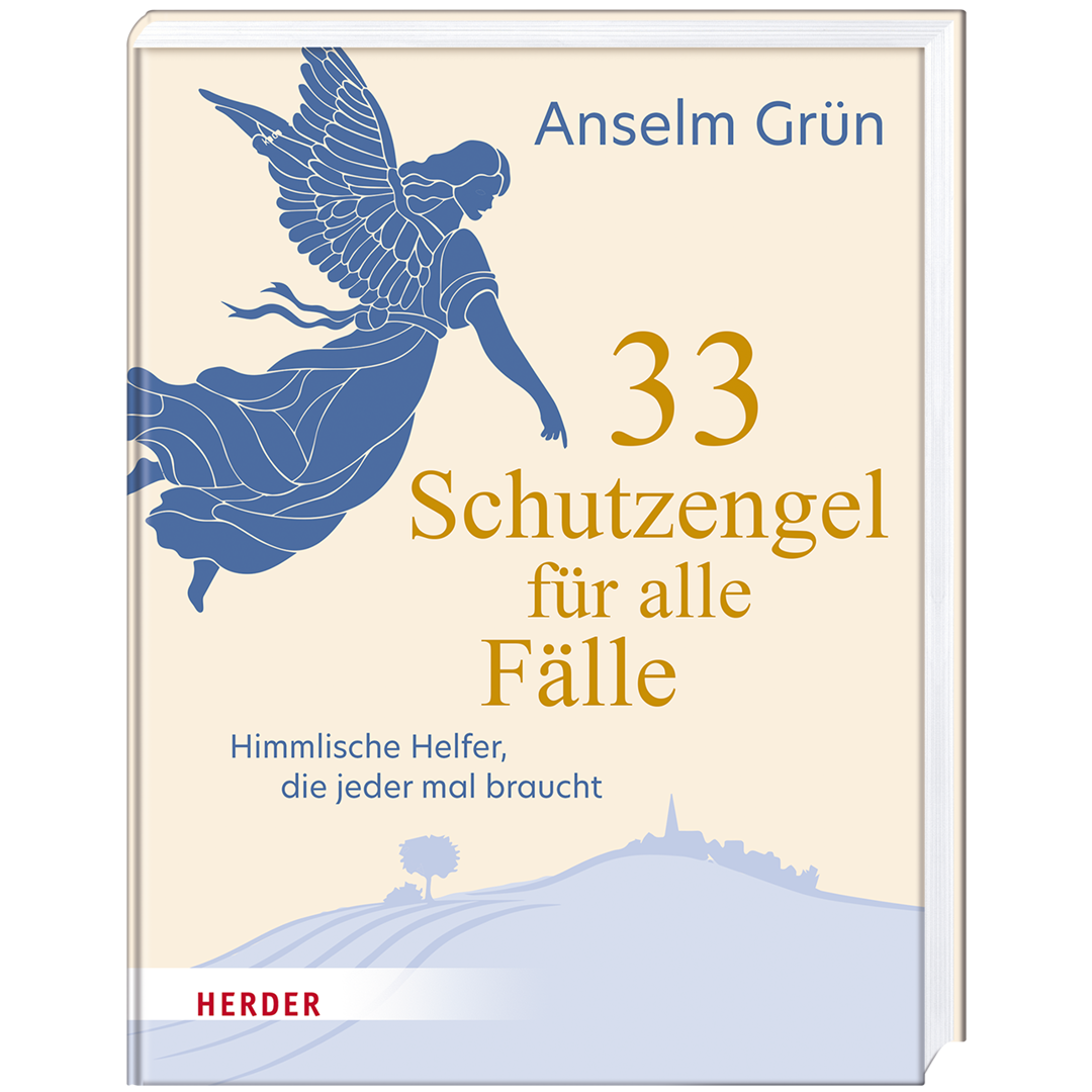 Schutzengel-Set: Anselm Grün "33 Schutzengel für alle Fälle" + ein Goebel-Engel