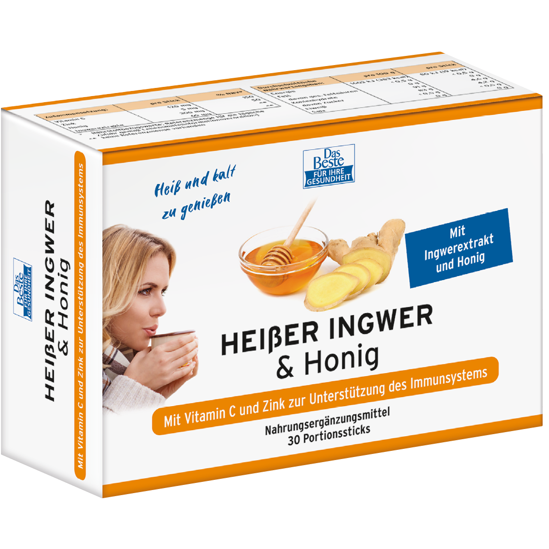Heißer Ingwer & Honig