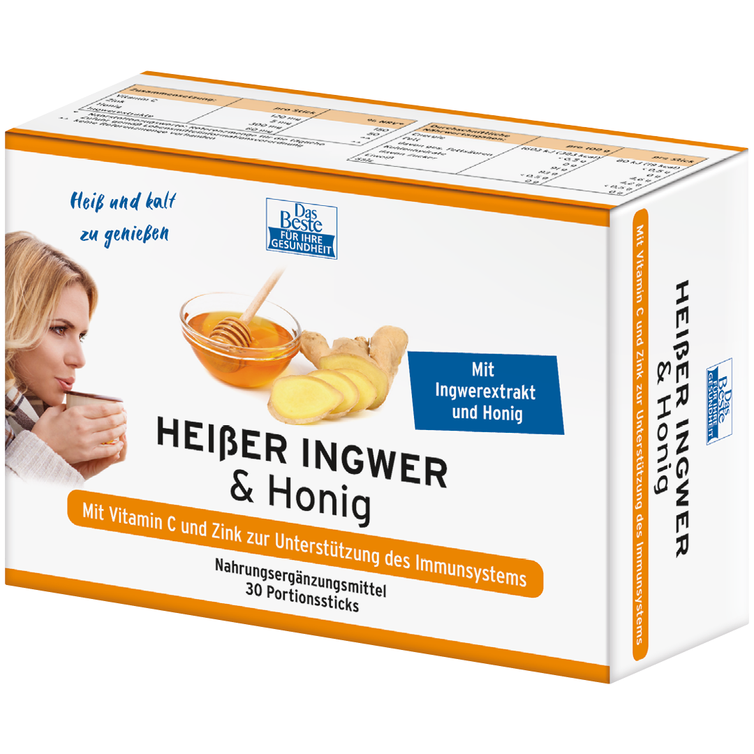 Heißer Ingwer & Honig