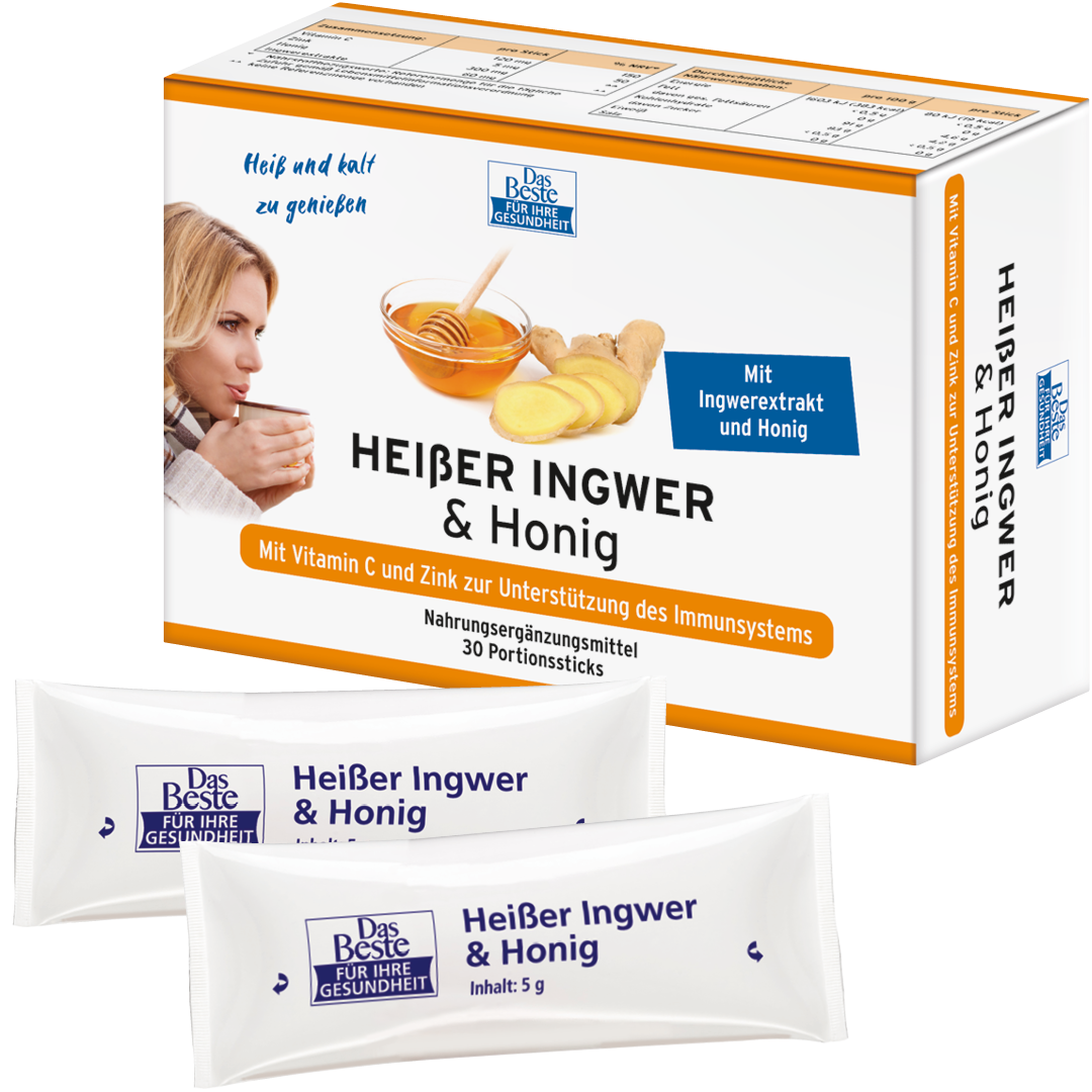 Heißer Ingwer & Honig