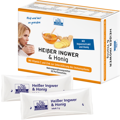 Heißer Ingwer & Honig