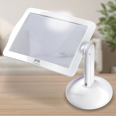 LED-Leselupe mit Standfuss