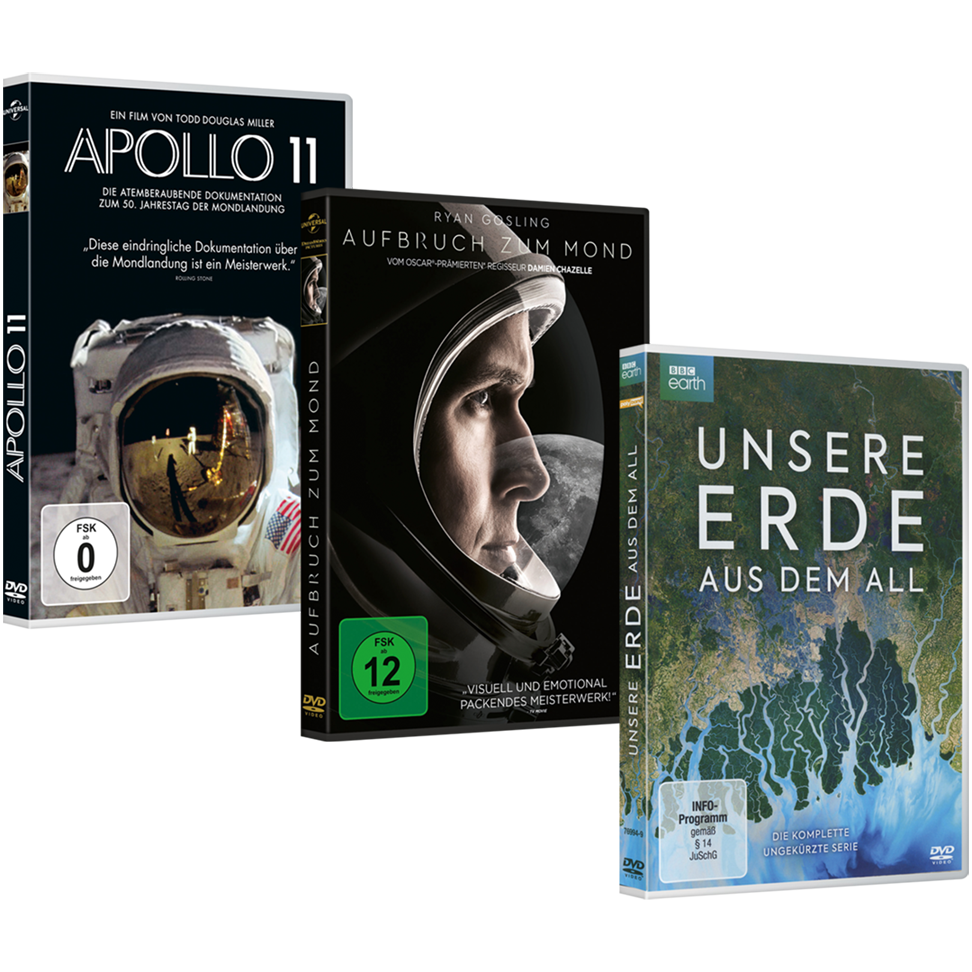 Faszination Weltall: Apollo 11, Aufbruch zum Mond, Unsere Erde aus dem All