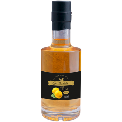 Quittenlikör mit Rum + Edler Walnuss 2er Set