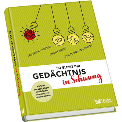 Set: Buch »So bleibt Ihr Gedächtnis in Schwung« + Puzzle »Tübinger Altstadt am Neckar«