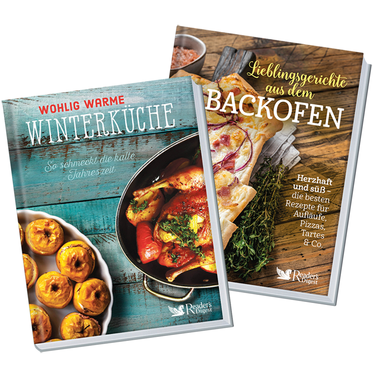 2er-Kochbuch-Set: Wohlig warme Winterküche + Lieblingsgerichte aus dem Backofen