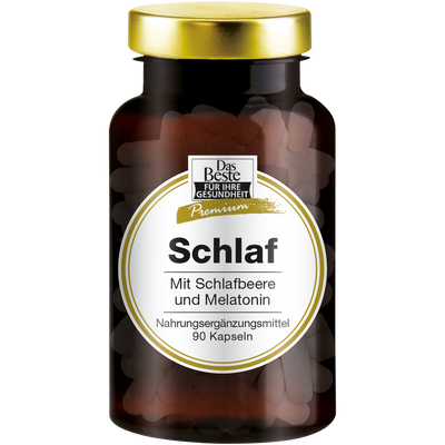2er-Set: PREMIUM Schlaf Kapseln + Ratgeber Gesunder Schlaf