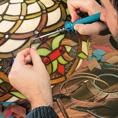 Lampe im Tiffany-Stil »Lumière de Paris«
