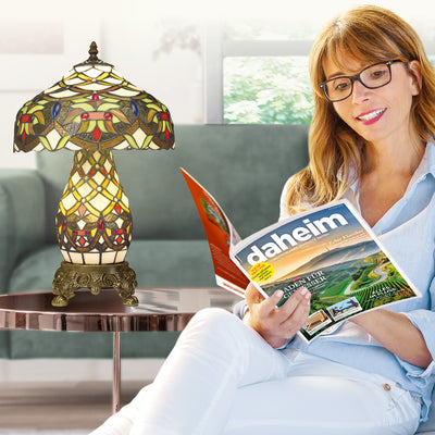 Lampe im Tiffany-Stil »Lumière de Paris«