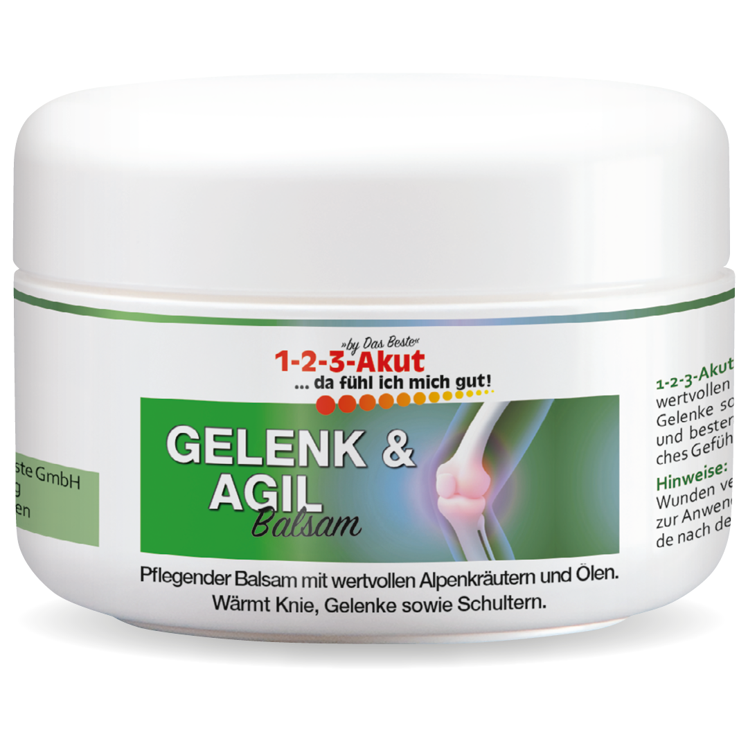 1-2-3-Akut Gelenk & Agil Balsam