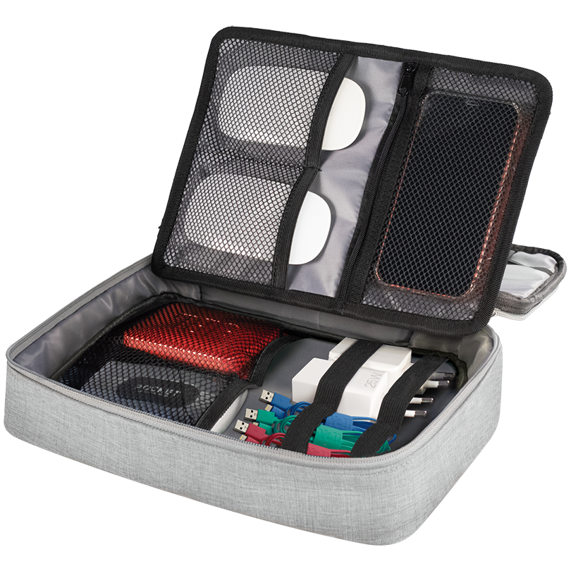 Kabel- und Zubehör-Organizertasche