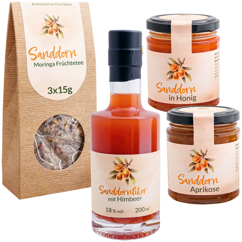 Sanddorn-Set